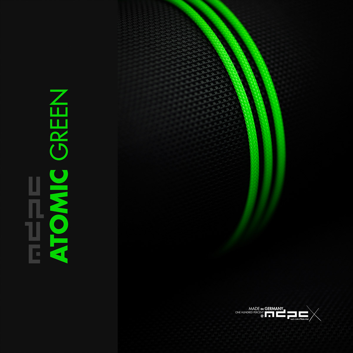 Atomic-Green Cable Sleeve XTC