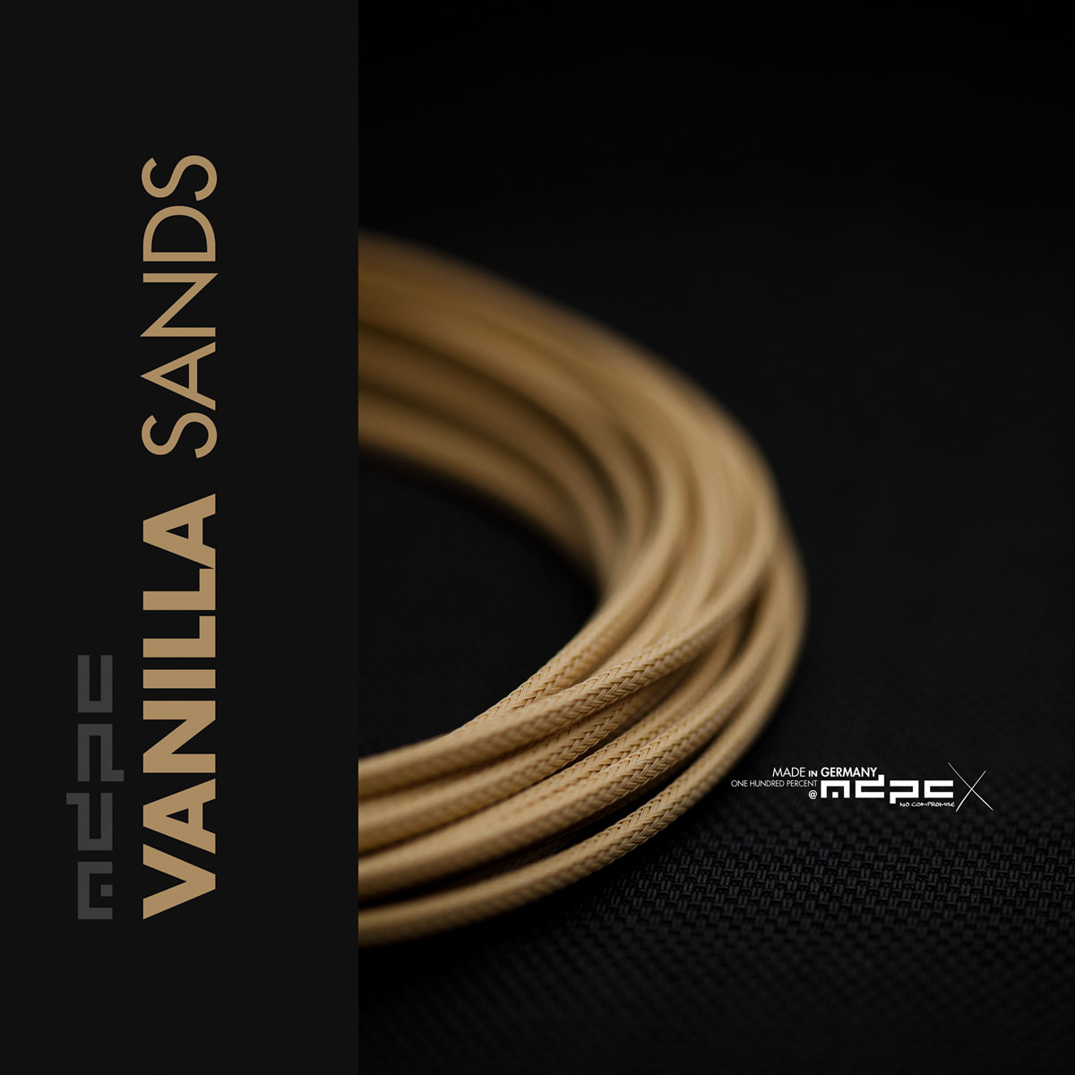 Vanilla-Sands Cable Sleeving SMALL
