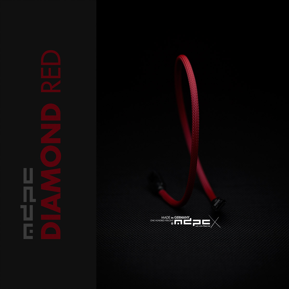 Diamond-Red Cable Sleeves MEDIUM