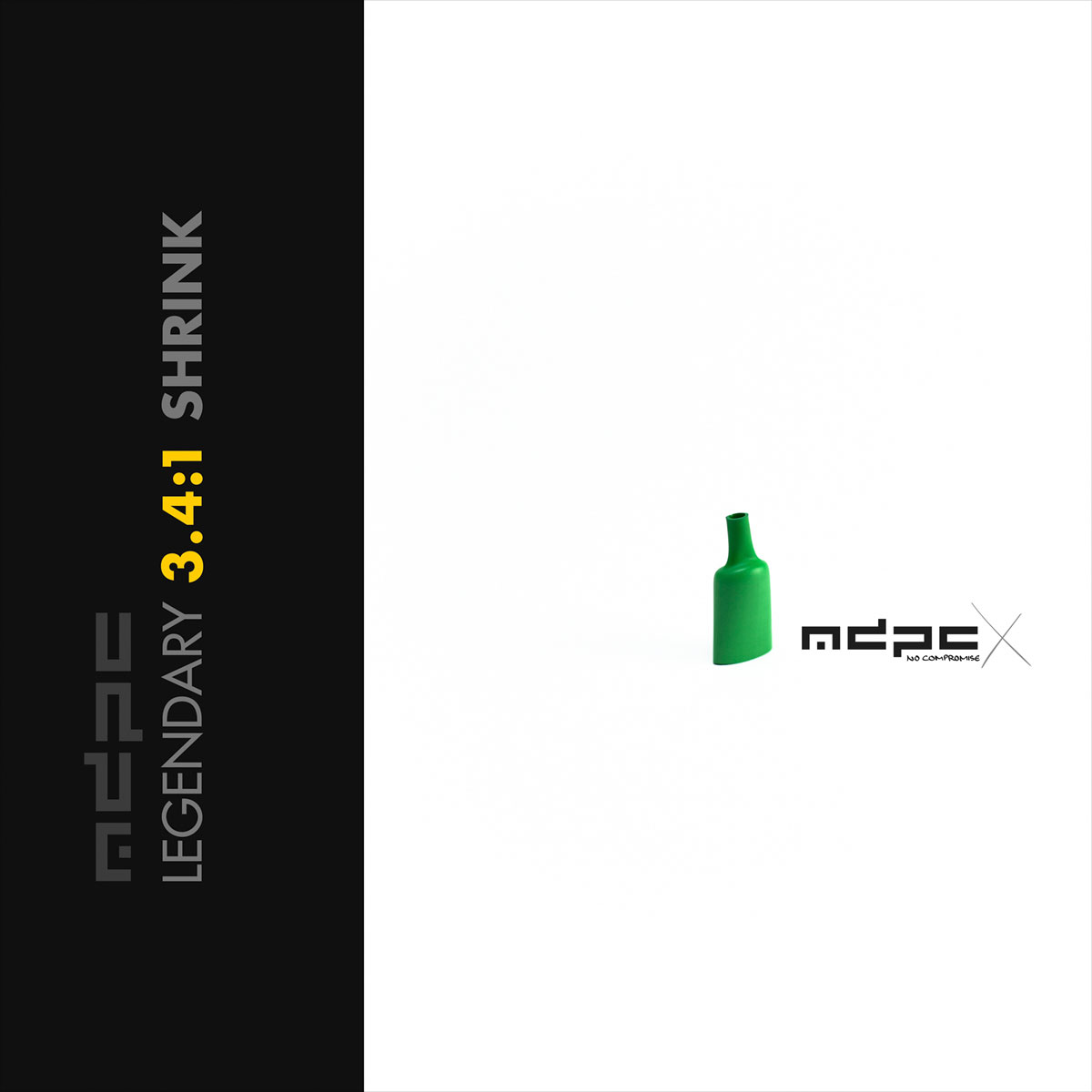 Green Heat-Shrink 3.4:1 MEDIUM