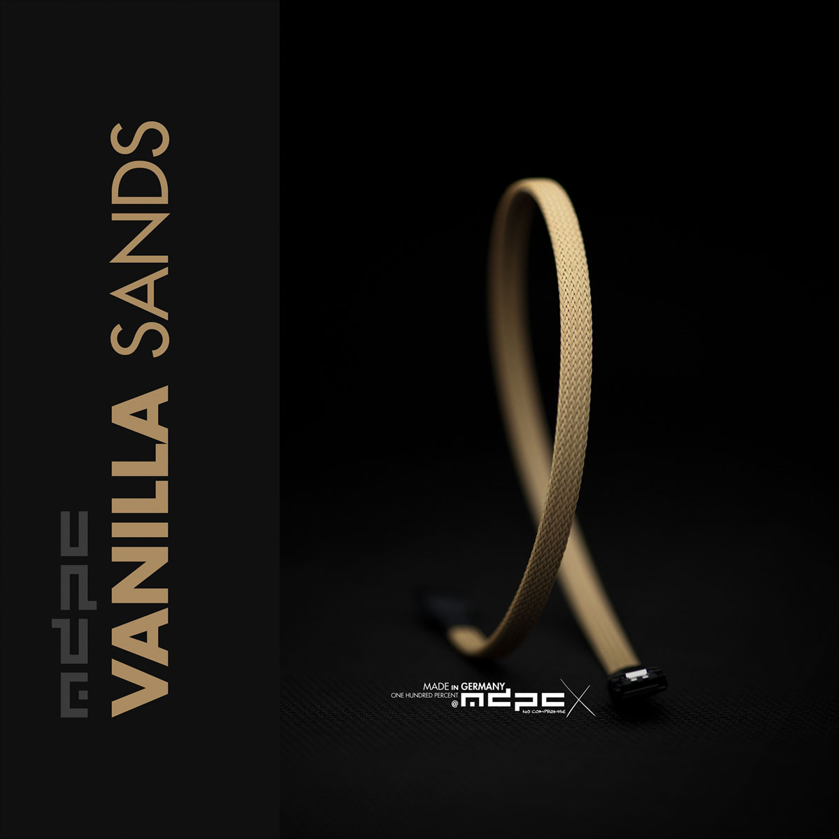 Vanilla-Sands Cable Sleeves MEDIUM