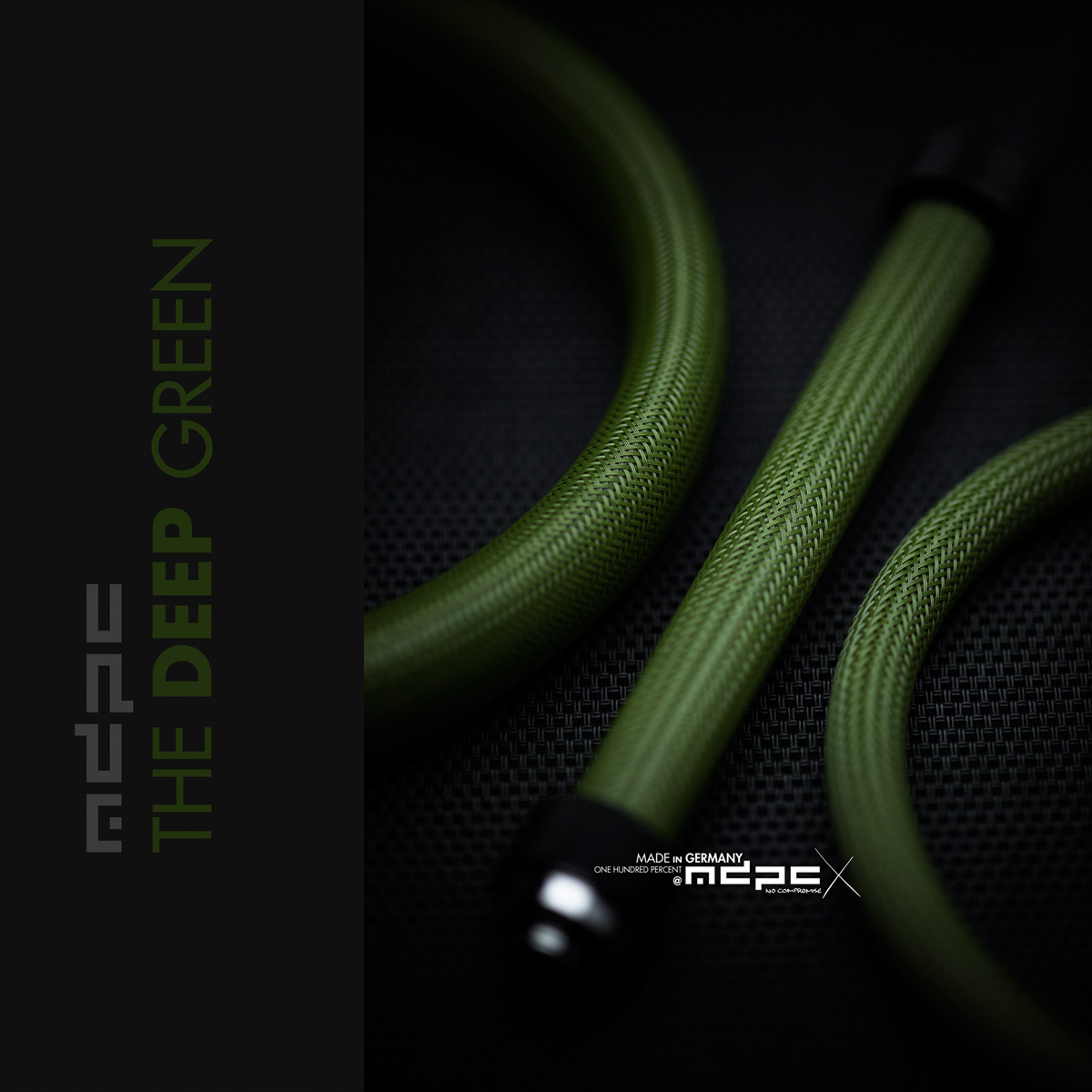 THE-Deep-Green Cable Sleeve BIG