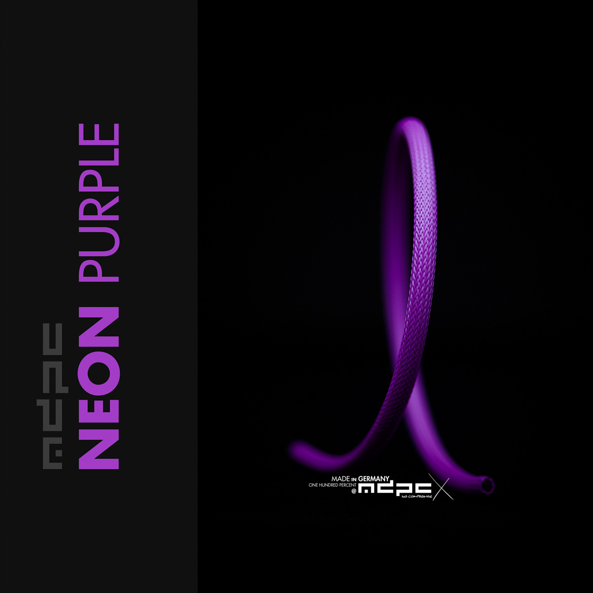 NEON-Purple Cable Sleeves MEDIUM 100m