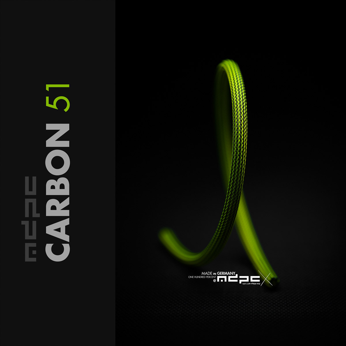 Carbon-51 Cable Sleeves MEDIUM 100m