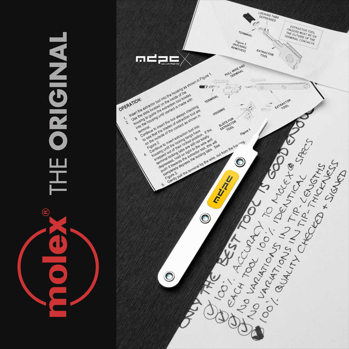 Original Pin Remover by MOLEX