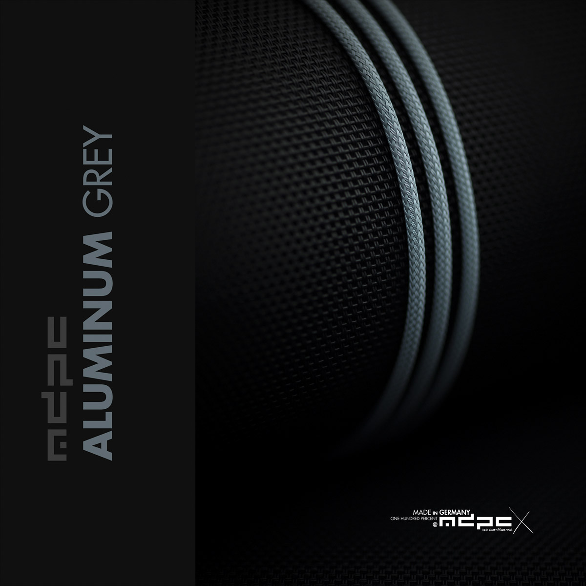 Aluminum-Grey Cable Sleeve XTC
