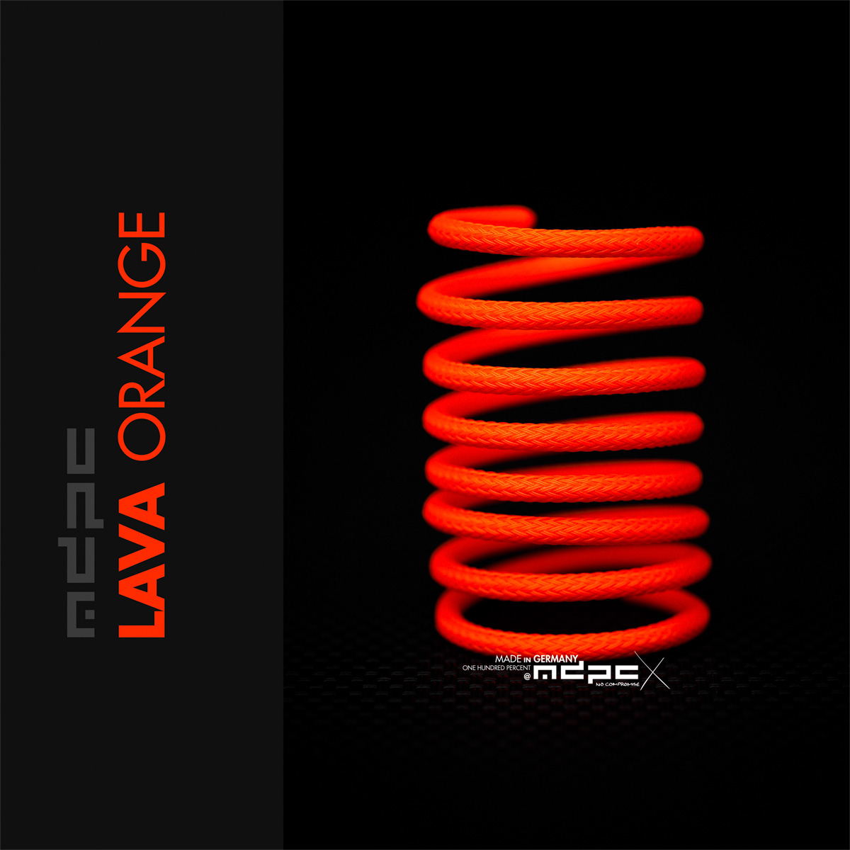 Lava-Orange Sleeving MICRO 100m
