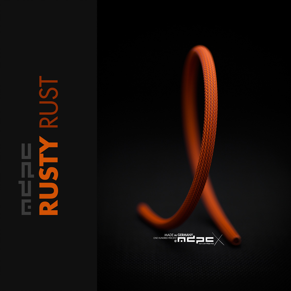 Rusty-Rust Cable Sleeves MEDIUM