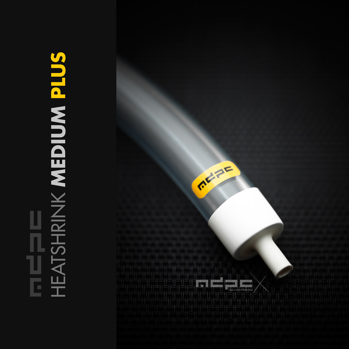 White Heatshrink 4:1 MEDIUM PLUS