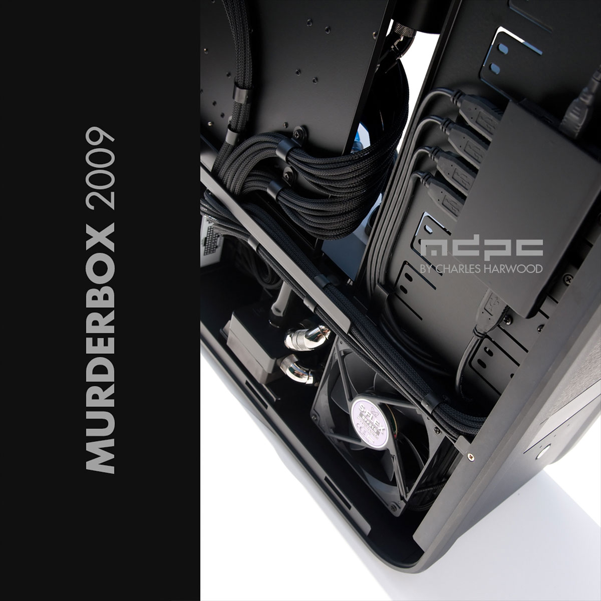 Black Cable Management Clip BIG 10x