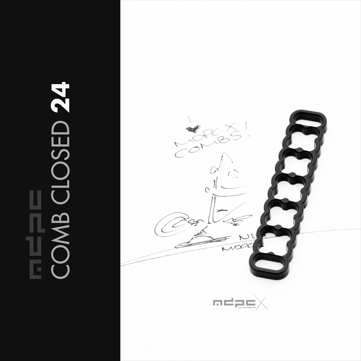 Cable-Comb BLACK C-24