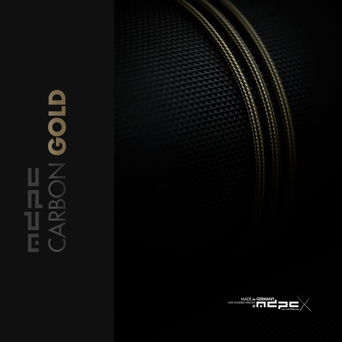 Carbon-Gold Cable Sleeve XTC