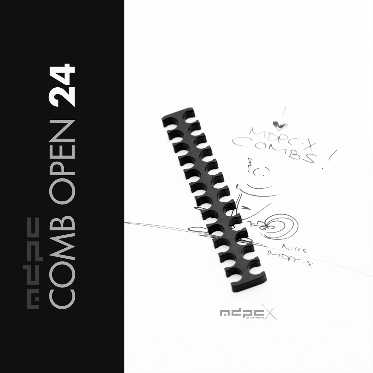 Cable-Combs BLACK Open-24