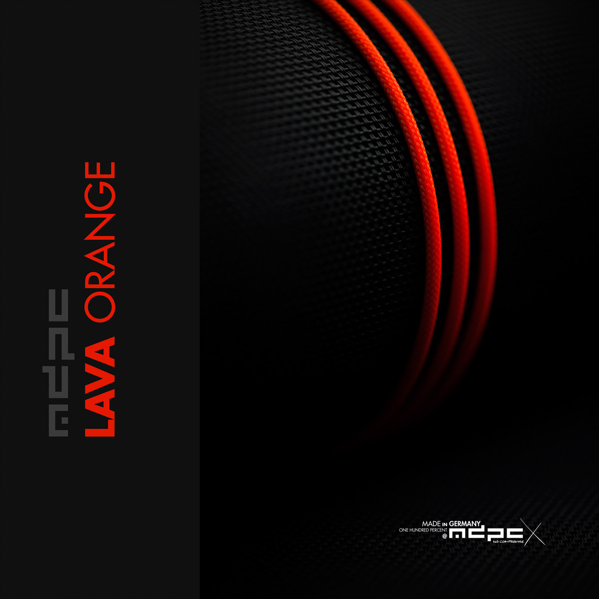 Lava-Orange Cable Sleeve XTC