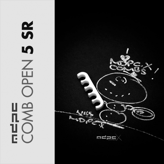 Cable-Combs WHITE Open-5-SR