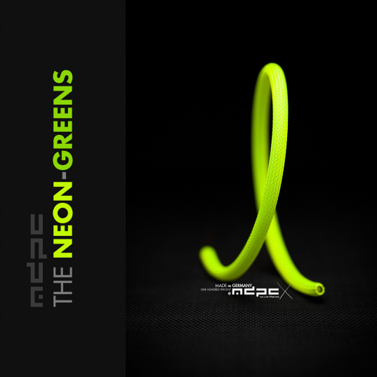 THE Neon-Greens Cable Sleeves MEDIUM