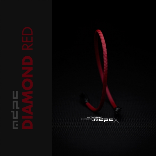 Diamond-Red Cable Sleeves MEDIUM