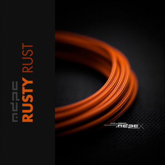 Rusty-Rust Cable Sleeving SMALL