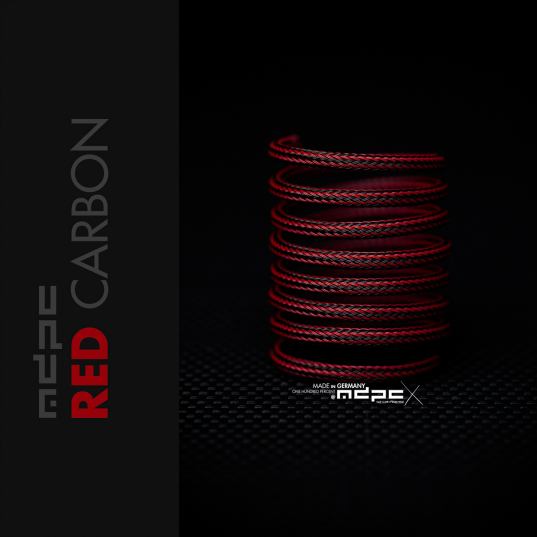 Red-Carbon Sleeving MICRO 100m