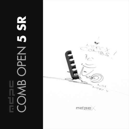 Cable-Combs BLACK Open-5-SR