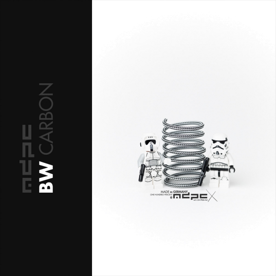 B&W-Carbon Sleeving MICRO 100m