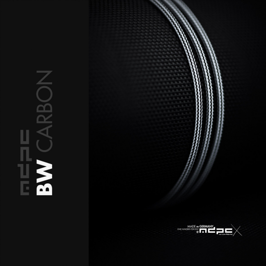 B&W-Carbon Cable Sleeve XTC 100m