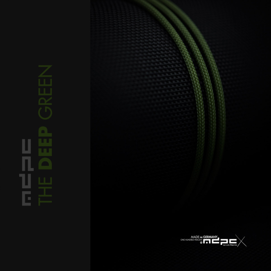 THE-Deep-Green Cable Sleeve XTC