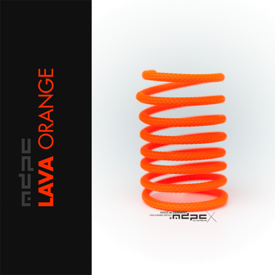 Lava-Orange Sleeving MICRO 100m