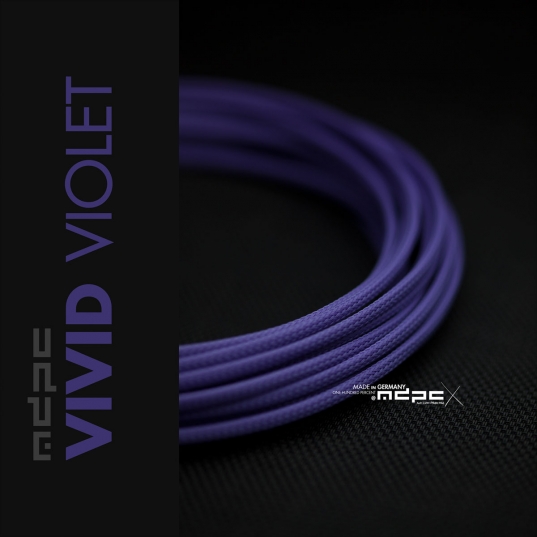Vivid-Violet Cable Sleeving SMALL