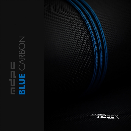 Blue-Carbon Cable Sleeve XTC