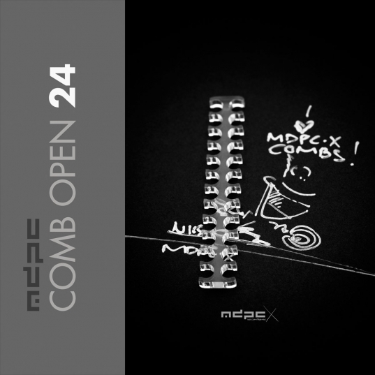 Cable-Combs TRANSPARENT Open-24