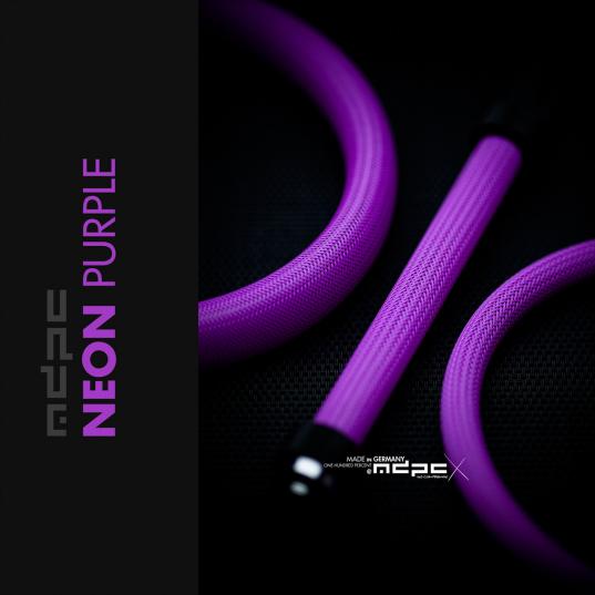 NEON-Purple Cable Sleeve BIG