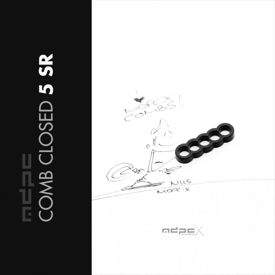 Cable-Comb BLACK C-5-SR