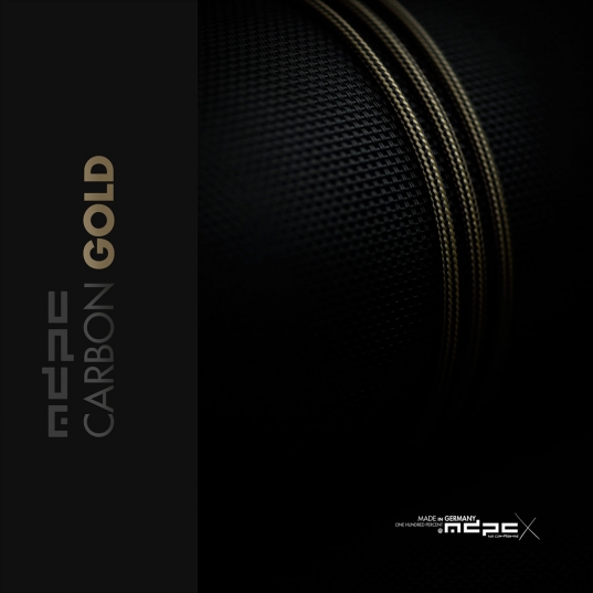 Carbon-Gold Cable Sleeve XTC 100m