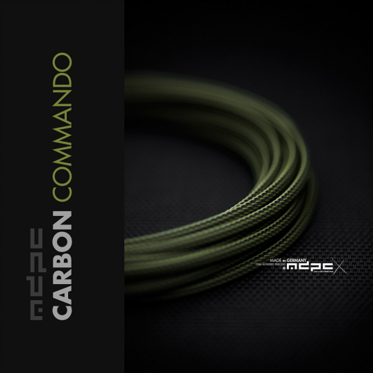 Carbon-Commando Cable Sleeving SMALL