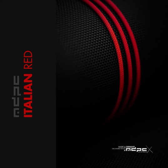 Italian-Red Cable Sleeve XTC