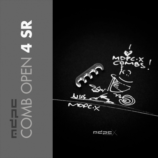 Cable-Combs TRANSPARENT Open-4-SR