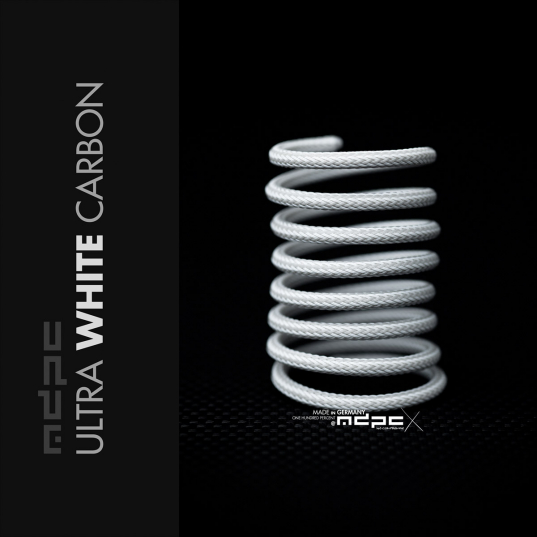 Ultra-White-Carbon Sleeving MICRO