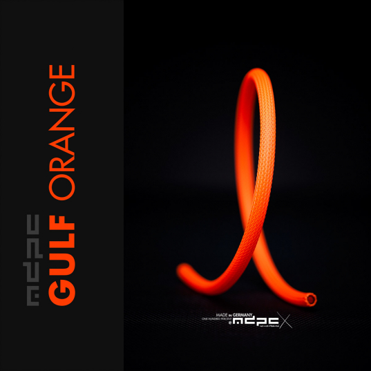 GULF-Orange Cable Sleeves MEDIUM