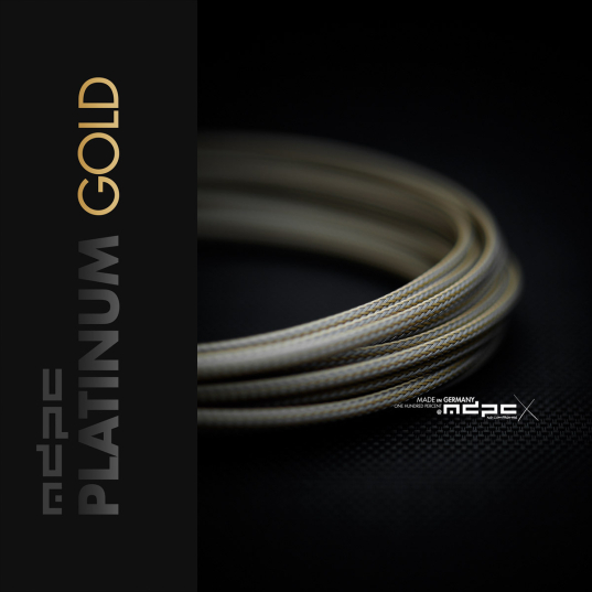 Platinum-Gold Cable Sleeving SMALL
