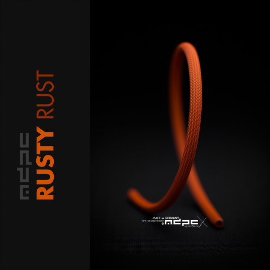 Rusty-Rust Cable Sleeves MEDIUM