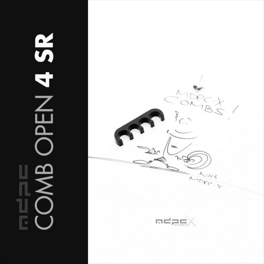 Cable-Combs BLACK Open-4-SR