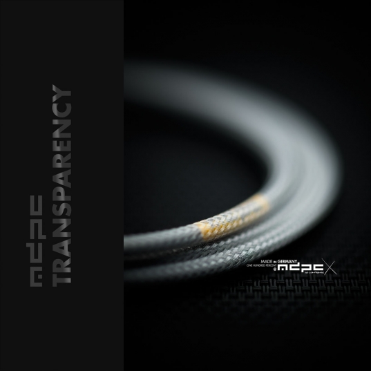 Transparent Cable Sleeving SMALL 100m