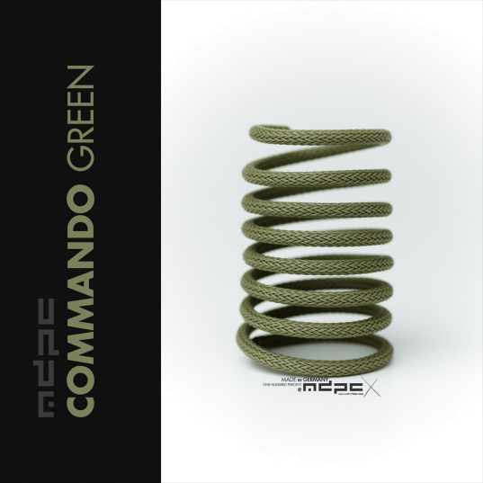 Commando-Green Sleeving MICRO 100m
