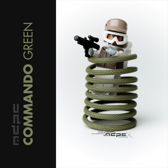 Commando-Green Sleeving MICRO 100m