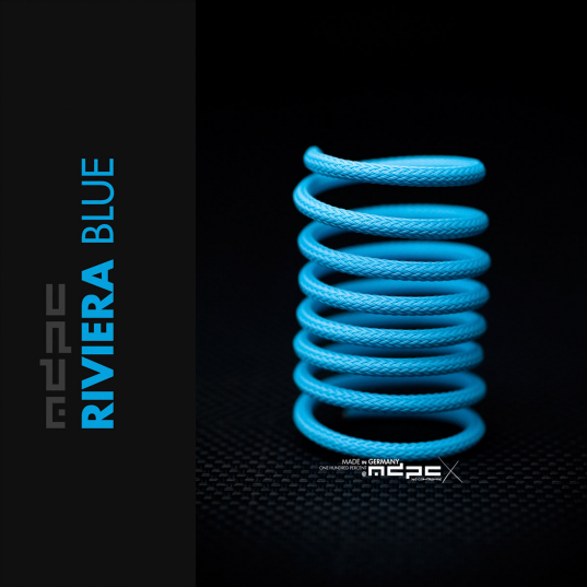 Riviera-Blue Sleeving MICRO 100m