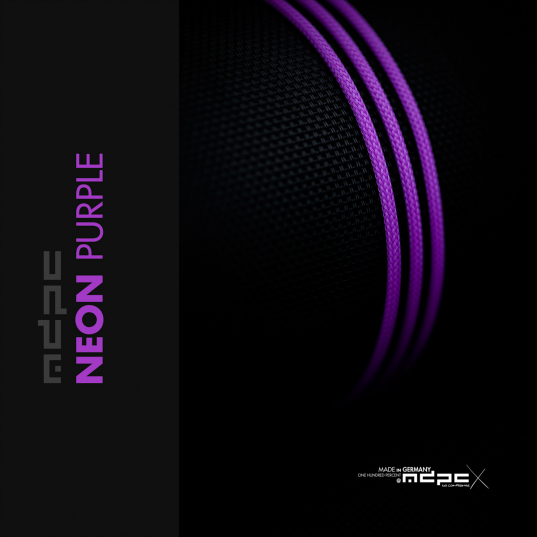 NEON-Purple Cable Sleeve XTC