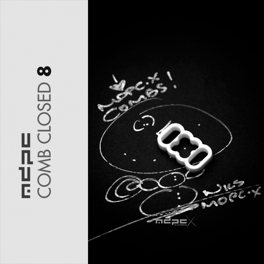 Cable-Comb WHITE C-8