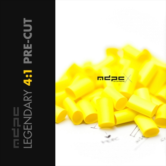 Yellow PRE-CUT Heatshrink SMALL 100x