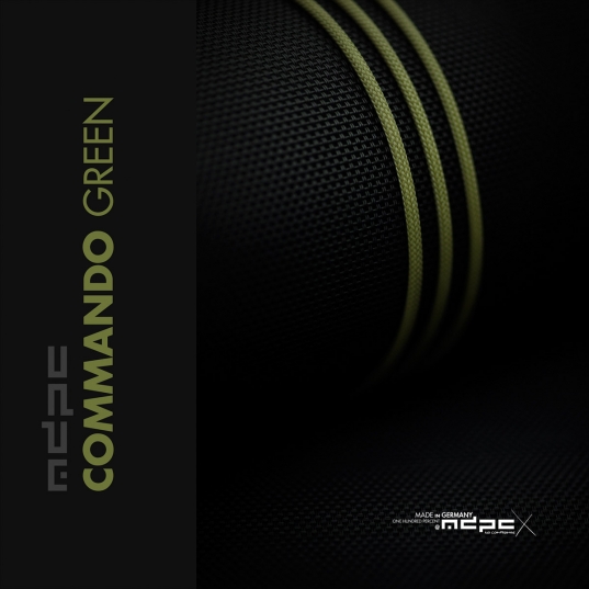Commando-Green Cable Sleeve XTC